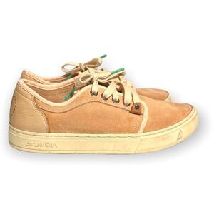 Santorisan | Pink Suede Lace up Low Top Shoes 38